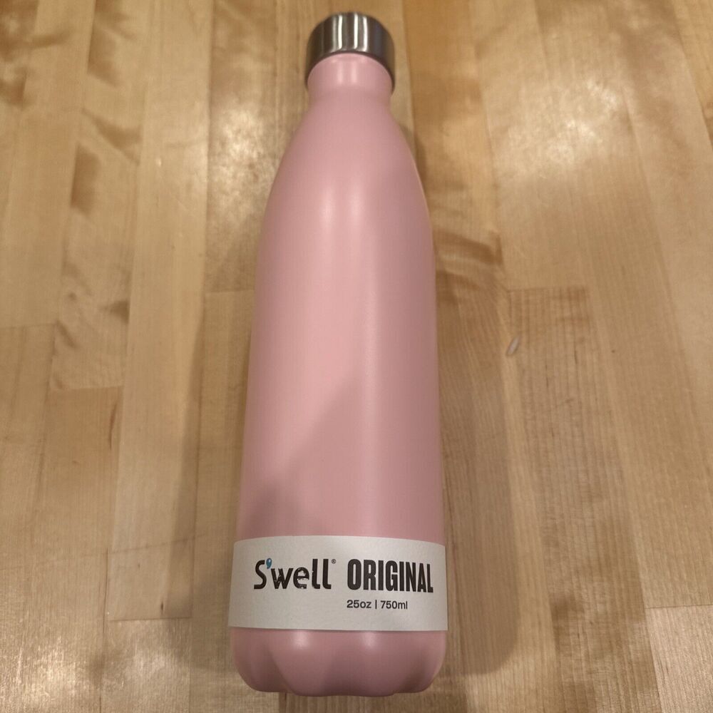 S'well Vacuum‎ Insulated Stainless Steel Water Bottle 25 oz Pink Peony